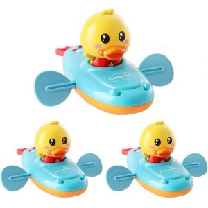 Jouet De Bain Pour Bébé, 3 Pièces, Canard De Bain, Jouet De Bain Flottant - Neuf