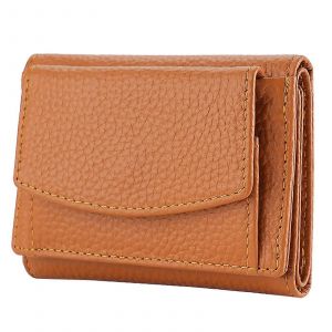 Portefeuille Longes Trousseau De Clés Pour Les Femmes Sac À Main De La Poche De Fermeture (Marron, Taille Unique) - Neuf