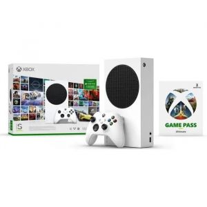 Pack console Xbox Series S + Game Pass Ultimate 3 mois - Neuf