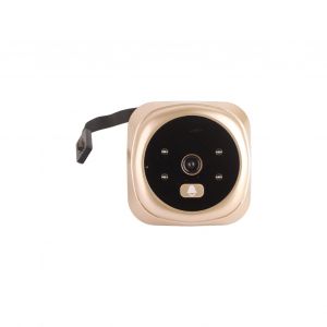 Sonnette intelligente avec ecran HD de 2,4 pouces, camera de securite et visionneuse electronique - Neuf