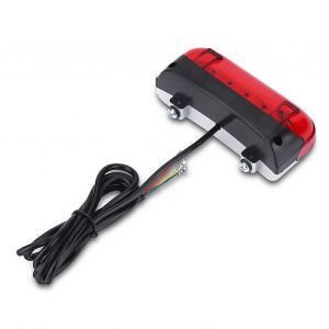Feu Arriere Led De Frein Pour Velo Electrique 48 V, Feu D'avertissement Arriere, Accessoires De Cyclisme - Neuf