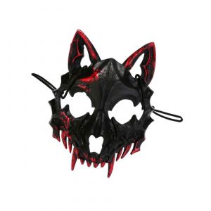 Masque De Loup D'halloween, Deguisement D'animal Effrayant Pour Boite De Nuit, Festival, Deguisement Blanc - Neuf