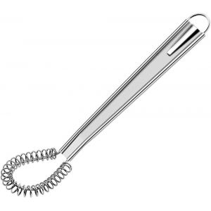 Fouet De Cuisine En Spirale, Cuill&egrave;re Magique, M&egrave;che En Acier Inoxydable, Batteur &Agrave; Main, Mousseur &Agrave; Cr&egrave;me, Mini En Acier Inoxydable - Neuf