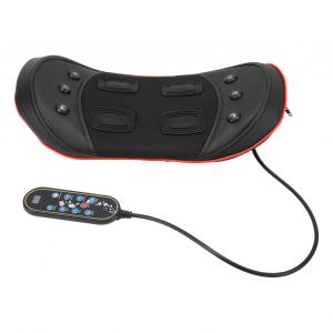 Masseur de taille electrique gonflable, chauffant, vibrant, reglable, silencieux, appareil de traction lombaire, prise americaine 100-240 V - Neuf