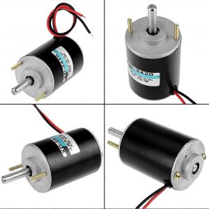 30W 24V XD-3420 Moteur à courant continu à aimant permanent haute vitesse CW / CCW 7000RPM - Neuf