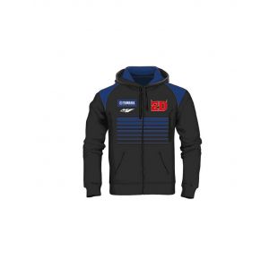 Sweat A Capuche Zip Fabio Quartararo 20 Dual Yamaha Factory Officiel Motogp - Neuf