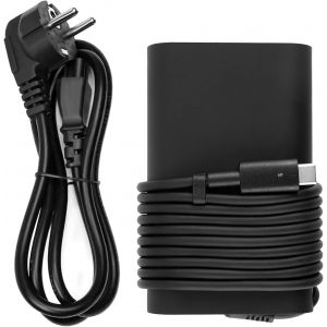 acdsgd-Chargeur Secteur 65W USB C Type-C pour Dell LA65NM170 DA30NM150 LA45NM150 02YKOF Dell XPS 12 9250 Dell Latitude 11 5175 Latitude 12 7275 Latitude 13 7370 Latitude 14 5480 Cordon d'alimentation - Neuf