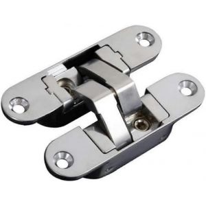 Charnière de porte invisible Pliante Croix Charnière pliante En alliage de zinc Charnière dissimulée droite droite ouverte 9,5 x 2,3 cm Home Hardware Home Hardware - Neuf