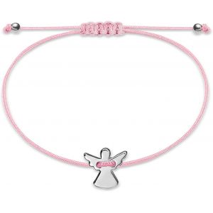 Eryi-Cadeau De Confirmation, Bracelet Ange Gardien En Argent, Réglable, Avec Carte Et Boîte Cadeau, Petit Cadeau De Confirmation, Pour Fille Et Garçon, 13-26 Cm, Acier Inoxydable - Neuf