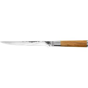 Checarzhn--No1-Olive Couteau À Fileter 18 Cm, Pour Poisson Et Viande, Couteau À Poisson, Dans Une Boîte En Bois - Neuf