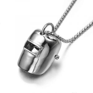 Hiphop Classique Soudeur Masque Pendentif Colliers Pour Souder Artisan Bijoux De Mode 60cm - Neuf
