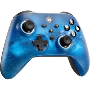 Manette Switch 2 Galaxy,2025 Nouvelle Manette Switch 2 Sans Fil avec RGB/Hall Trigger/Macro/Shift/Turbo/Vibration,Manette Pro Controller Bluetooth Compatible avec Switch/OLED/PC/Adroid/iOS - Neuf
