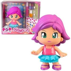 Figurine Pinypon Pop & Make Up - Pinypon - Pny70000 - 17 Cm - Personnalisable - Peinture Amovible - Neuf