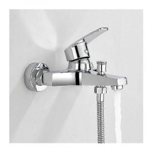 Robinet mélangeur de baignoire Robinet de bain/douche Robinet mélangeur en laiton chromé - Neuf