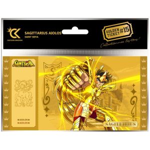 Golden Ticket Saint Seiya - Aiolos (Cartoon Kingdom) - Neuf