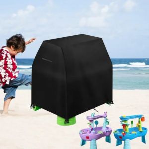 Housse Imperm&eacute;able Ext&eacute;rieure Pour Table D'eau Pour Enfants, Id&eacute;ale Pour Les Jeux D'eau Et De Sable En Ext&eacute;rieur. Protection Contre La Pluie Et Les Averses. - Neuf