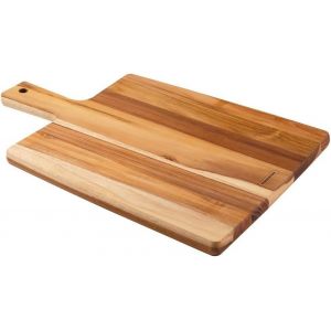 - Planche &Agrave; D&eacute;couper Kitchen. 40x28x1,8cm Bois De Teck - Neuf