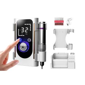 Lime &Agrave; Ongles &Eacute;lectrique Rechargeable 45 000 Tr/Min Pour Usage Domestique Et Professionnel - Neuf