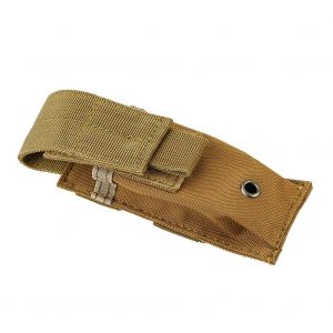 Etui Molle pour chargeur simple, cartouche de pistolet, lampe de poche (kaki) - Neuf