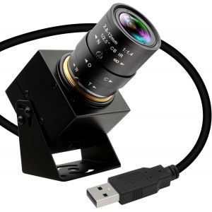lbgwp60-Webcam, 4K Usb Camera With 2.8-12Mm Varifocal Zoom Lens Ultra Hd 2160P 30Fps, Plug And Play Pour Conférence, Streaming En Direct, Appel Vidéo, Leçons En Ligne, Compatible Avec Windows Linux M - Neuf