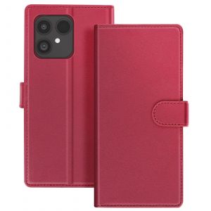 &Eacute;tui Portefeuille 2 en 1 pour Fairphone 6 avec Coque D&eacute;tachable Mayaxess Rouge - Neuf