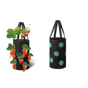 Jardini&egrave;re Suspendue Pour Tomates, Poivrons Et Fraises - Sac De Culture De 11 Litres - Neuf
