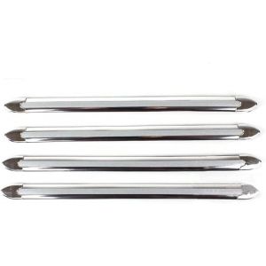 Lot de 4 bandes de protection universelles pour pare-chocs de voiture, autocollant mural anti-rayures pour portière de voiture - Neuf
