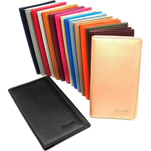 TIANYI-- Hug - Etui Porte Papiers Voiture Permis de Conduire Carte Grise Homme Femme en Cuir Vachette (TU, Rose Gold) - Neuf