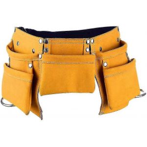 Ceinture porte-outils multipoches pour enfants, ceinture porte-outils en cuir pour enfants, outil de construction - Neuf