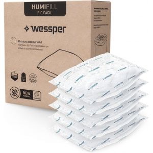 lbgwp60-5X Sachets De Recharge Déshumidificateur - Sachets De Granulés 250G Anti-Humidité | Recharge Déshumidificateur, Recharges Ultra-Absorbantes | Contre Le Moisi, Les Mauva s Odeurs - Neuf