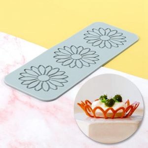 Jexnovashop-Moules En Silicone 3d En Forme De Feuilles Pour Fleurs, G&acirc;teaux, Fondants, Feuilles D'abeilles, P&acirc;tisseries, Impression De Rose, Chocolat, Dentelle Creuse (Tournesol_23 X 8,1 X 0,3 Cm_F) - Neuf