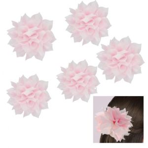 5pcs Dame Pivoine Partie De Mariée Broche Corsage Cheveux De La Tête Clip Coiffe De Fleurs - Neuf