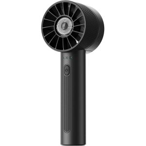 KALANKA-Mini ventilateur portatif, USB, rechargeable, avec batterie, 4 vitesses, silencieux, petit ventilateur, noir - Neuf