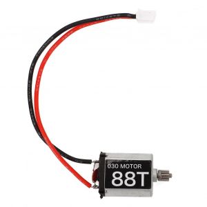 030 88T RC Carbone Brushed Moteur Pi&egrave;ce de rechange Moteur RC avec engrenages pour AXIAL SCX24 1/24 RC Car - Neuf