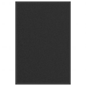 Paillasson Rectangulaire Antid&eacute;rapant Int&eacute;rieur Ext&eacute;rieur 60 X 90 Cm En Pp Noir Helloshop26 02_0058148 - Neuf
