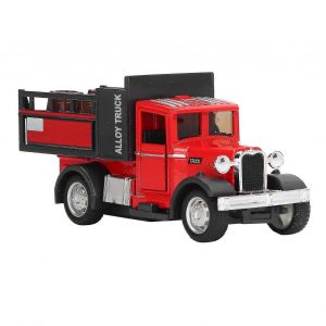 1:32 Scale Retro American Transport Truck Toy Model - Ideal Gift for Children and Model Enthusiasts - Neuf