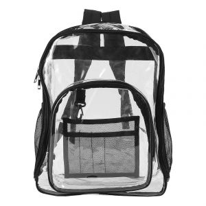 Sac à dos d'école transparent lourd Contrôle de sécurité et voyage - Neuf