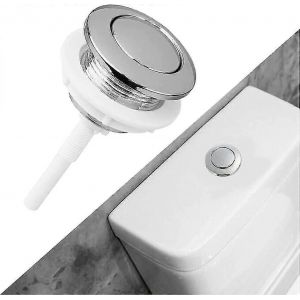 Bouton de chasse d'eau,bouton-poussoir de 38 mm pour la salle de bain et le dispositif d'économie d'eau Wc - adapté à la citerne des toilettes - Neuf