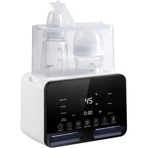 Baby Bottle Warmer Sterilizer 7-In-1 Milk Warmer,Defrosting Fast Food Warmer With Night Light Large Lcd Display,Baby Food Heating - Neuf