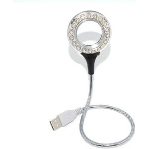 C55S Lampe Usb Led Pour Ordinateur Portable 18 X Led Lumi&egrave;re Pc Ordinateur Ordinateur Ordinateur Portable Lampe Led Veilleuse Avec Interrupteur Pour Ordinateur/Pc/Interface Usb - Neuf
