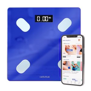 Balance Connect&eacute;e Minceur - P&egrave;se-Personne Intelligent Avec 12 Indicateurs De Composition Corporelle, Analyse De Graisse, Muscle Et Imc - Compatible Smartphone, Suivi Pr&eacute;cis De Poids - Neuf