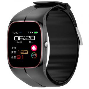 Oxyg&egrave;ne Dans Le Sang Pression Art&eacute;rielle Temp&eacute;rature Corporelle Moniteur De Fr&eacute;quence Cardiaque Smartwatch Hommes &Eacute;tanche Sommeil Sport Sant&eacute; Montres Intelligentes Femmes.Black. - Neuf
