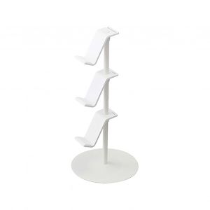 Hjlian Support De Rangement A 3 Niveaux Pour Manettes De Jeu, Support Creux Pour Casque, Console De Jeu, Pour Xbox, Blanc - Neuf