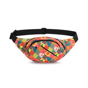Sac ceinture de randonn&eacute;e polyvalent et imperm&eacute;able - R&eacute;glable, &eacute;l&eacute;gant, grand espace de rangement pour les voyages, la course &agrave; pied, les festivals et les aventures en plein air ! - Neuf