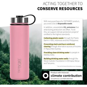 Bouteille Isotherme ""Nolimit"" - 410ml, 530ml, 710ml, 950ml, 1200ml | Gourde En Acier Inoxydable D'eau, Th&eacute;, Caf&eacute;, Jus, Boisson Chaud Ou Froid | Premium De Isol&eacute;e Sous Vide +Sport-Couvercle - Neuf