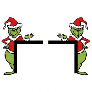 No&euml;l Coin De Porte Des Ornements De No&euml;l De Cadre De Porte Coin Joyeux No&euml;l D&eacute;coration - Neuf