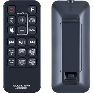 Télécommande de Rechange AKB73715606 pour LG Sound Bar SK4D SJ4R SJ4Y SJ4Y-S SPH3B-W SPJ4-S pour télécommande LG - Neuf