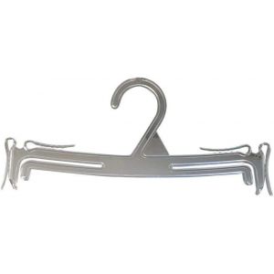 KGABERY-Lot De 60 Cintres Transparents En Plastique Béquilles Sous-Vêtements Cintres En Plastique Omets Soutiens-Gorge Culottes 25 Cm - Neuf