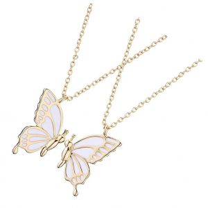 Bracelets D'amitié Pour Femmes, Bijoux En Argent Avec Breloques Papillon, Parfaits Pour Les Anniversaires, Noël Ou Autres Occasions Spéciales Entre Amies. - Neuf