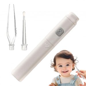 Oreille Nettoyant Pour Les Oreilles De Retrait De La Cire Avec Led - Ergonomique Curette Et Pince &Agrave; &Eacute;piler Pour L'efficacit&eacute; De La Maison Et L'utilisation De Voyage - Neuf